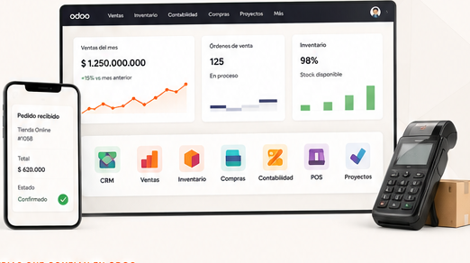 Soluciones Odoo para distintas industrias